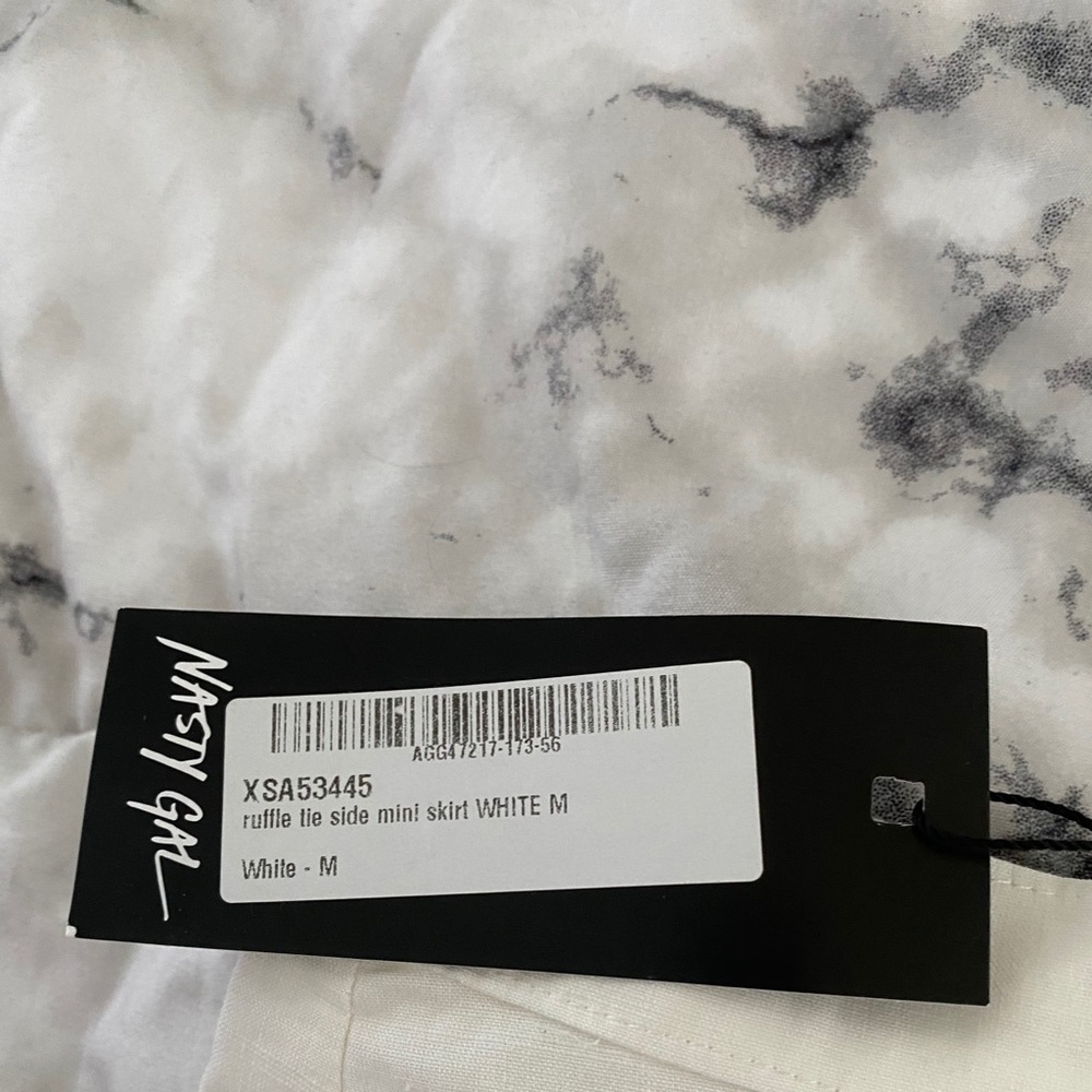 White Nasty Gal Wrap Skirt - Picture 5 of 5